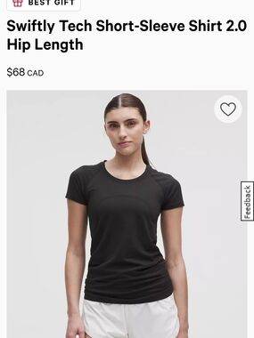 Swiftly Tech Short-Sleeve Shirt 2.0 - Black